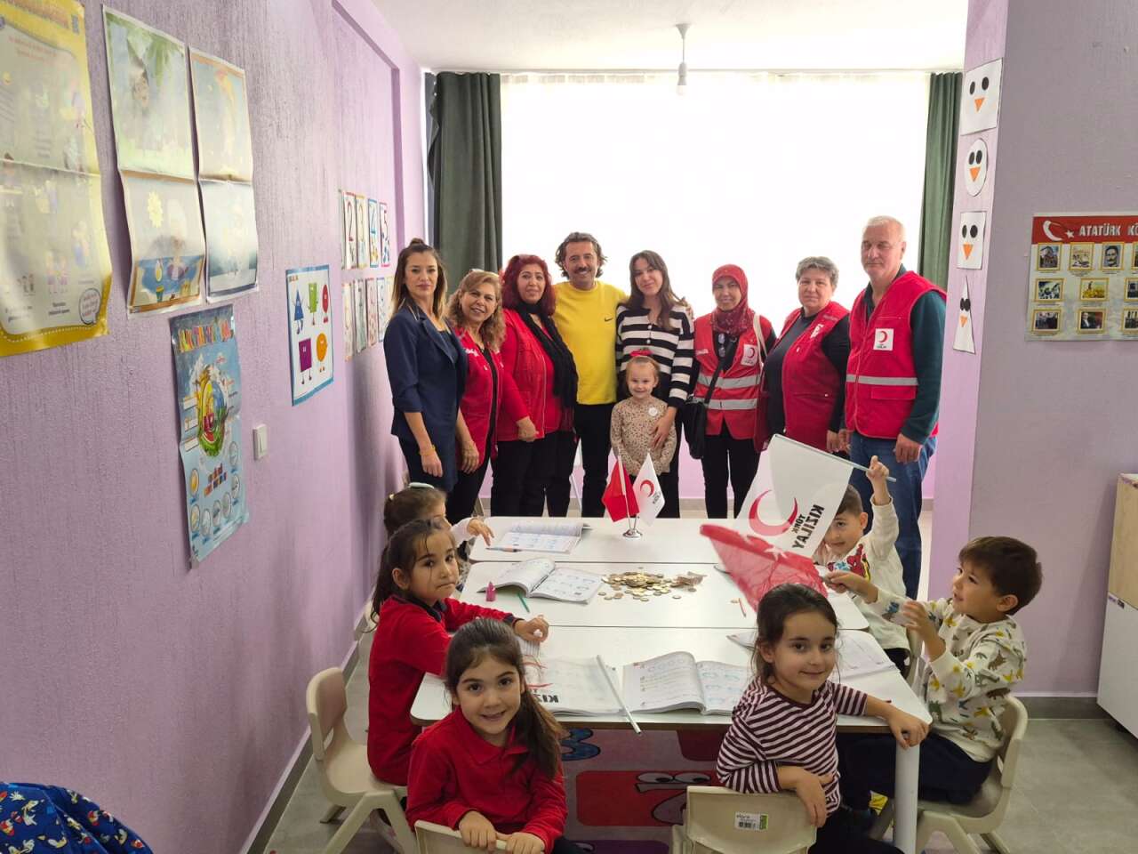 Dalaman’da Anaokulu Öğrencilerinden Kızılay’a Bağış 4